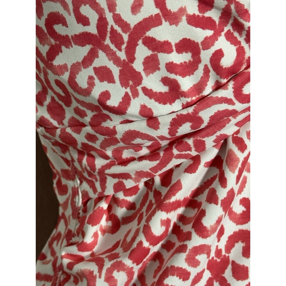 Tommy Bahama Women's Tankini Top Size M Pink White Swimsuit Top - Picture 16 of 16